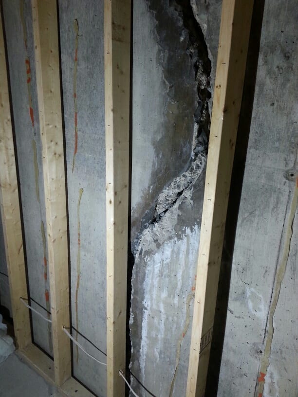 Interior foundation repair